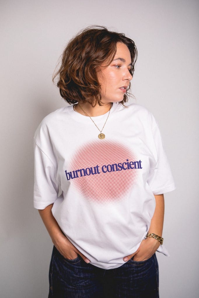 TEE-SHIRT OVERSIZE BURNOUT CONSCIENT